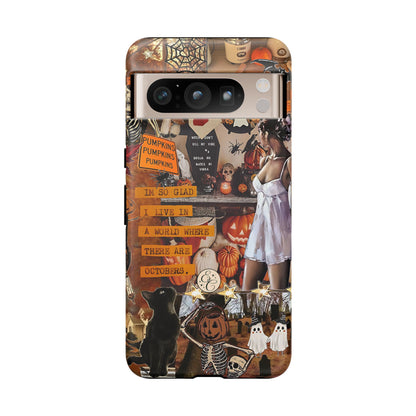Halloween Aesthetic Collage Tough Phone Case