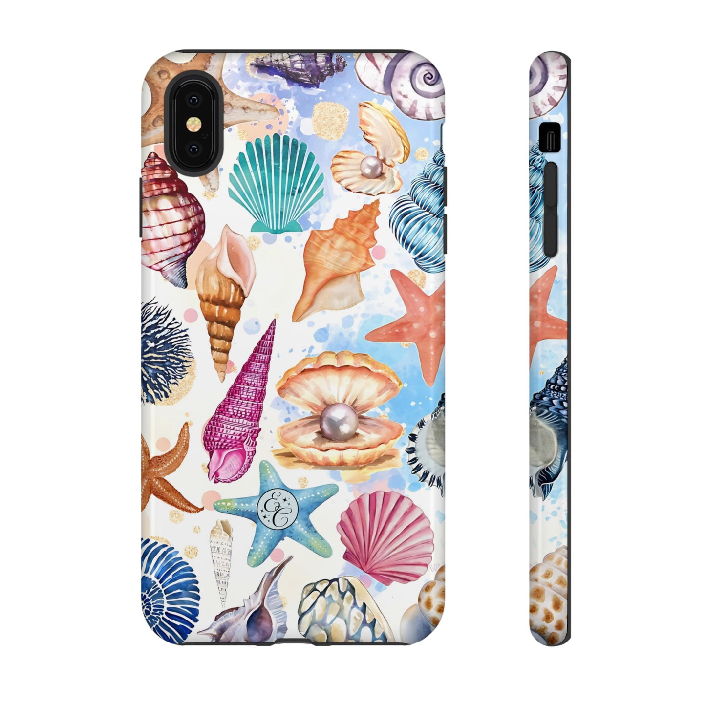 Colorful Sea Shells Tough Phone Case