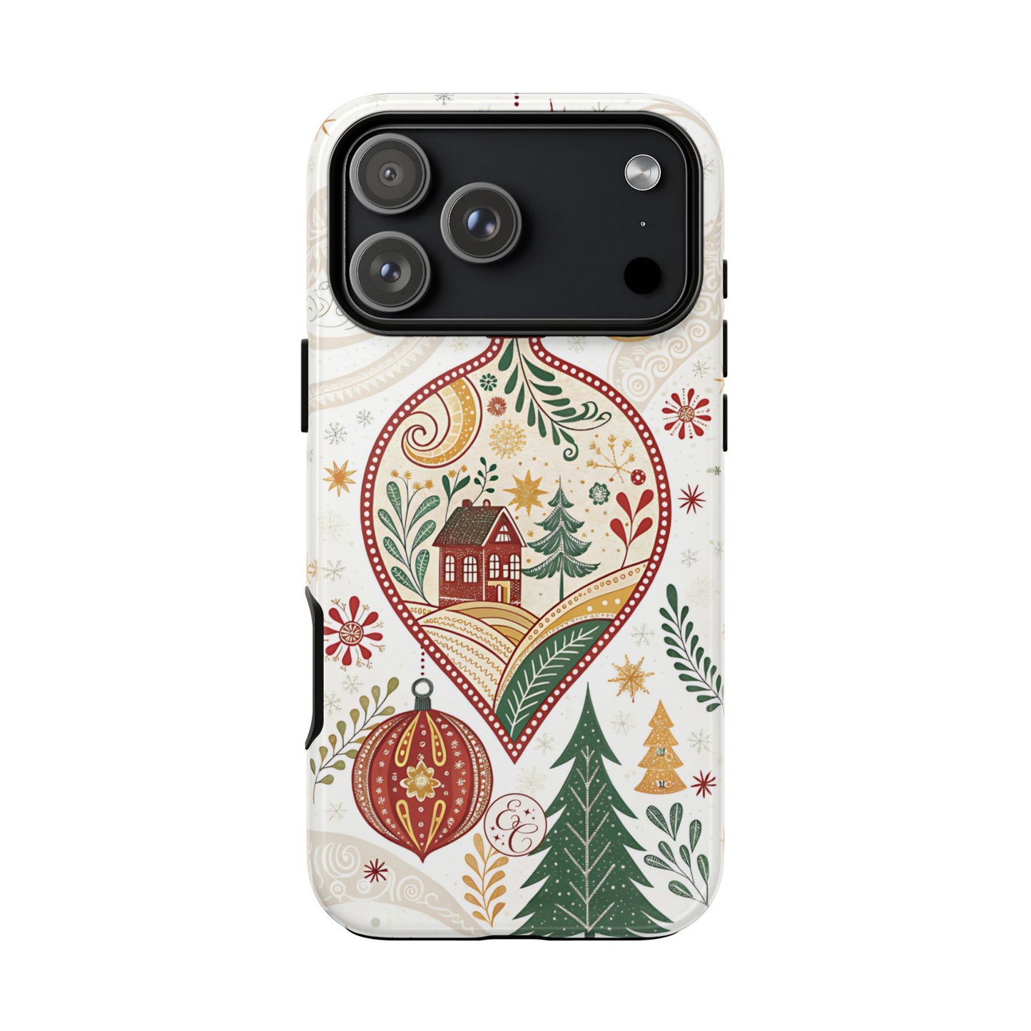 Cozy Christmas Ornament Tough Phone Case