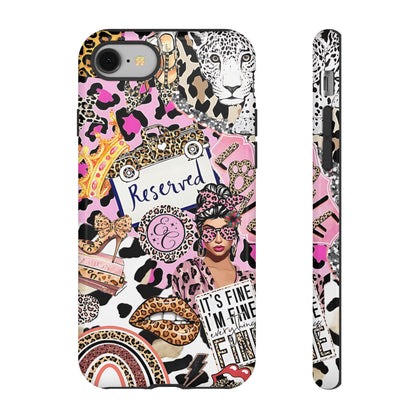 Leopard Wild Glamour Tough Phone Case