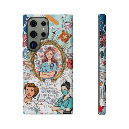 Nurse Art Tough Phone Case