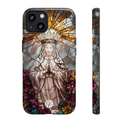 Virgin Mary Stained Glass Tough Phone Case