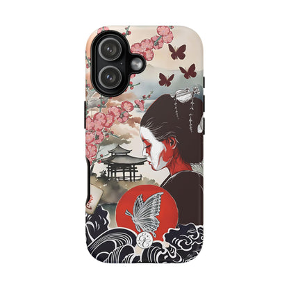 Japanese Geisha Tough Phone Case