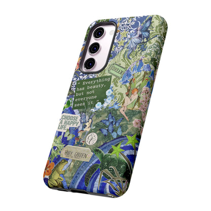 Fairy Garden Collage Tough Phone Case