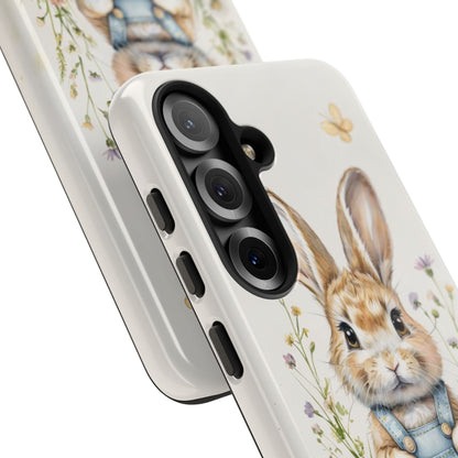 Bunny with Easter Eggs Tough Phone Case