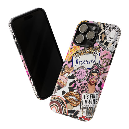 Leopard Wild Glamour Tough Phone Case