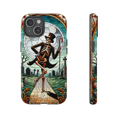 Dancing Skeleton Tough Phone Case