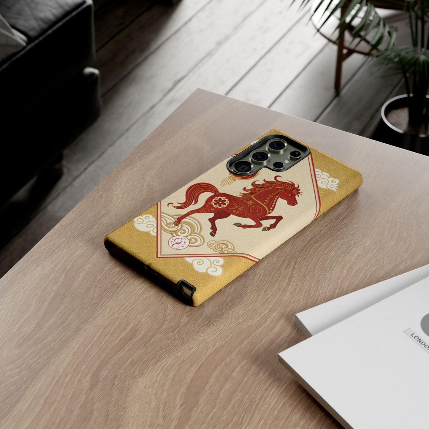 Chinese New Year Lucky Horse Tough Phone Case