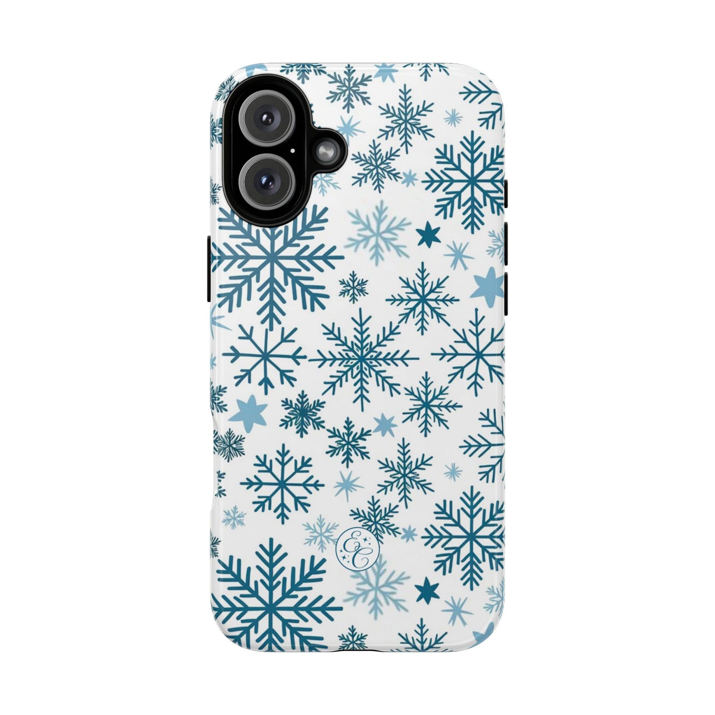 Winter Snowflakes Pattern Tough Phone Case