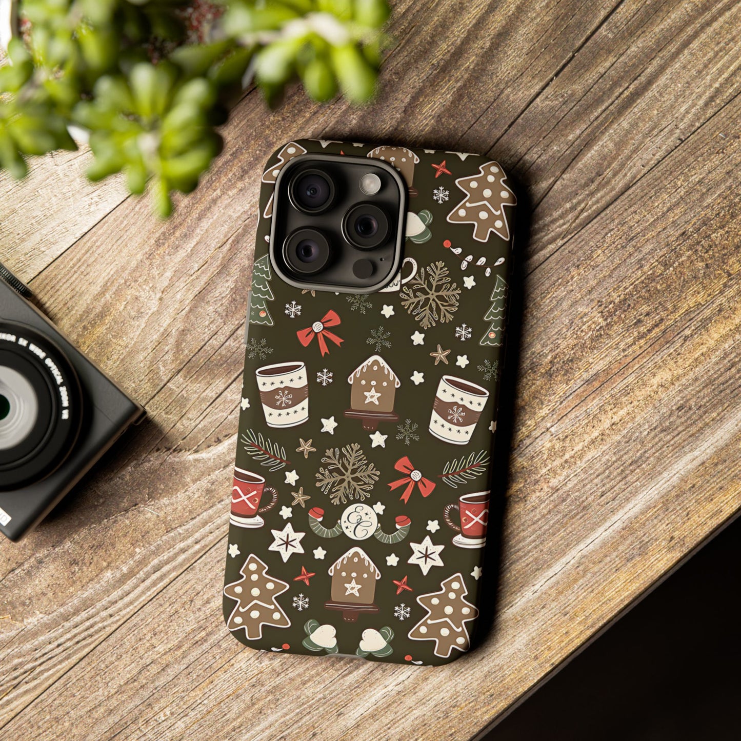 Christmas Aesthetic Collage Tough Phone Case