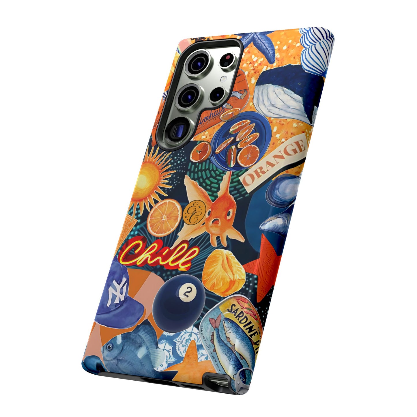 Nautical and Citrus Tough Phone Case