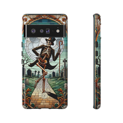 Dancing Skeleton Tough Phone Case