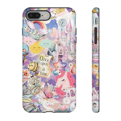 Whimsical Fairytale Collage Tough Phone Case