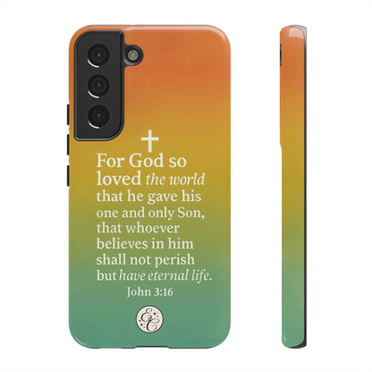 John 3:16 Tough Phone Case
