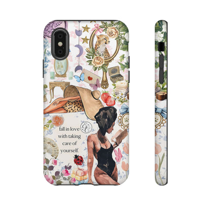 Aesthetic Coquette Collage Tough Phone Case