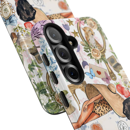 Aesthetic Coquette Collage Tough Phone Case