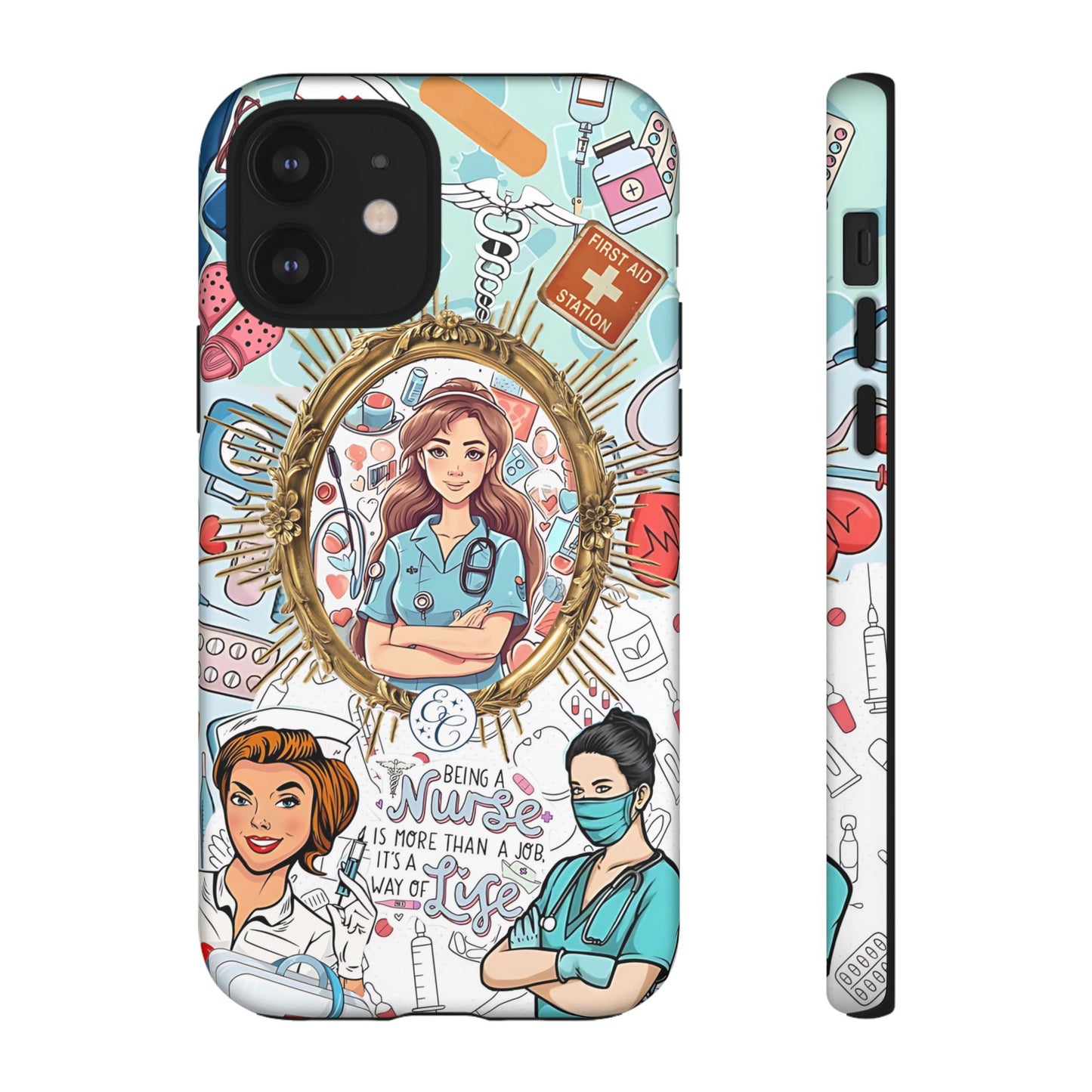 Nurse Art Tough Phone Case