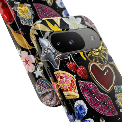 Charm Mosaic Tough Phone Case