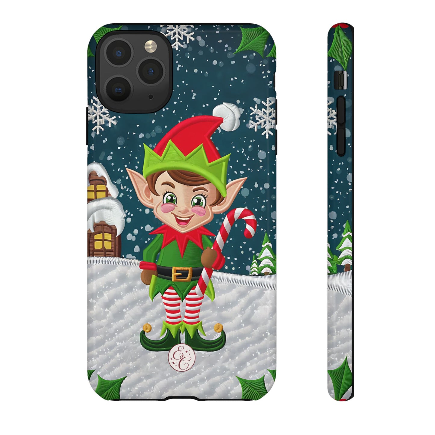 Christmas Naughty Elf Tough Phone Case