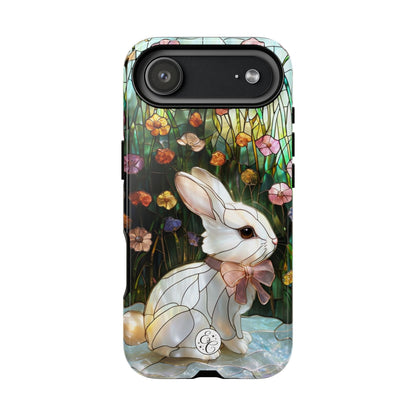 Easter Rabbit Stained Glass Tough Phone Case