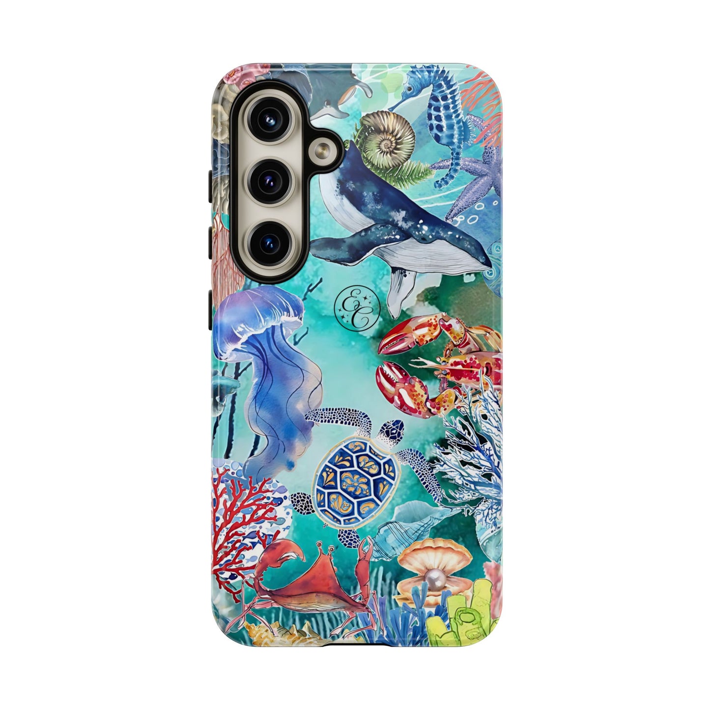 Ocean Wonders Collage Tough Phone Case