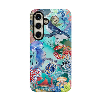 Ocean Wonders Collage Tough Phone Case