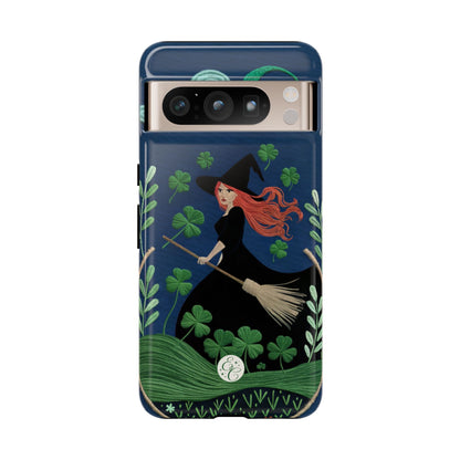 Irish Witch’s Moonlit Stroll Tough Phone Case