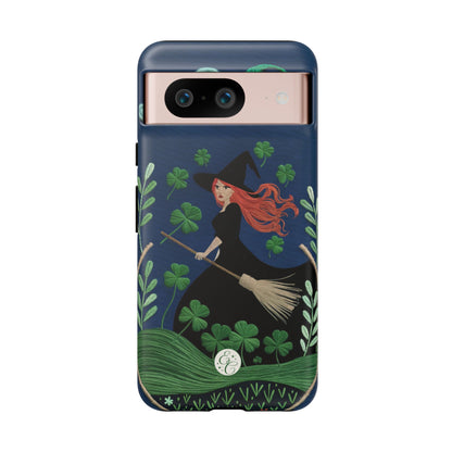 Irish Witch’s Moonlit Stroll Tough Phone Case