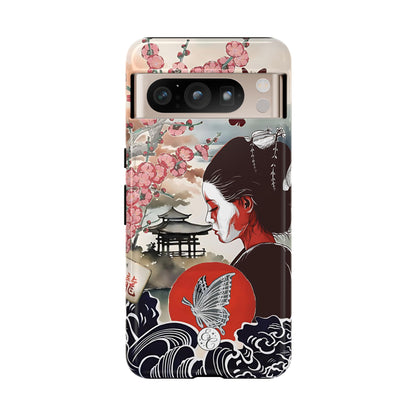 Japanese Geisha Tough Phone Case