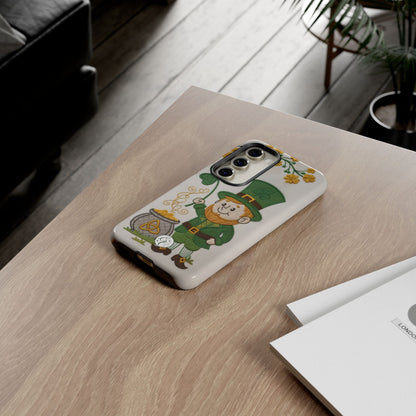 Cute Leprechaun Tough Phone Case