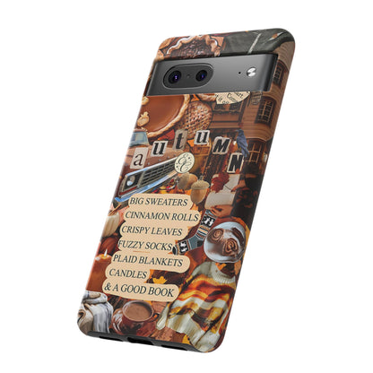 Autumn Aesthetic Collage Tough Phone Case