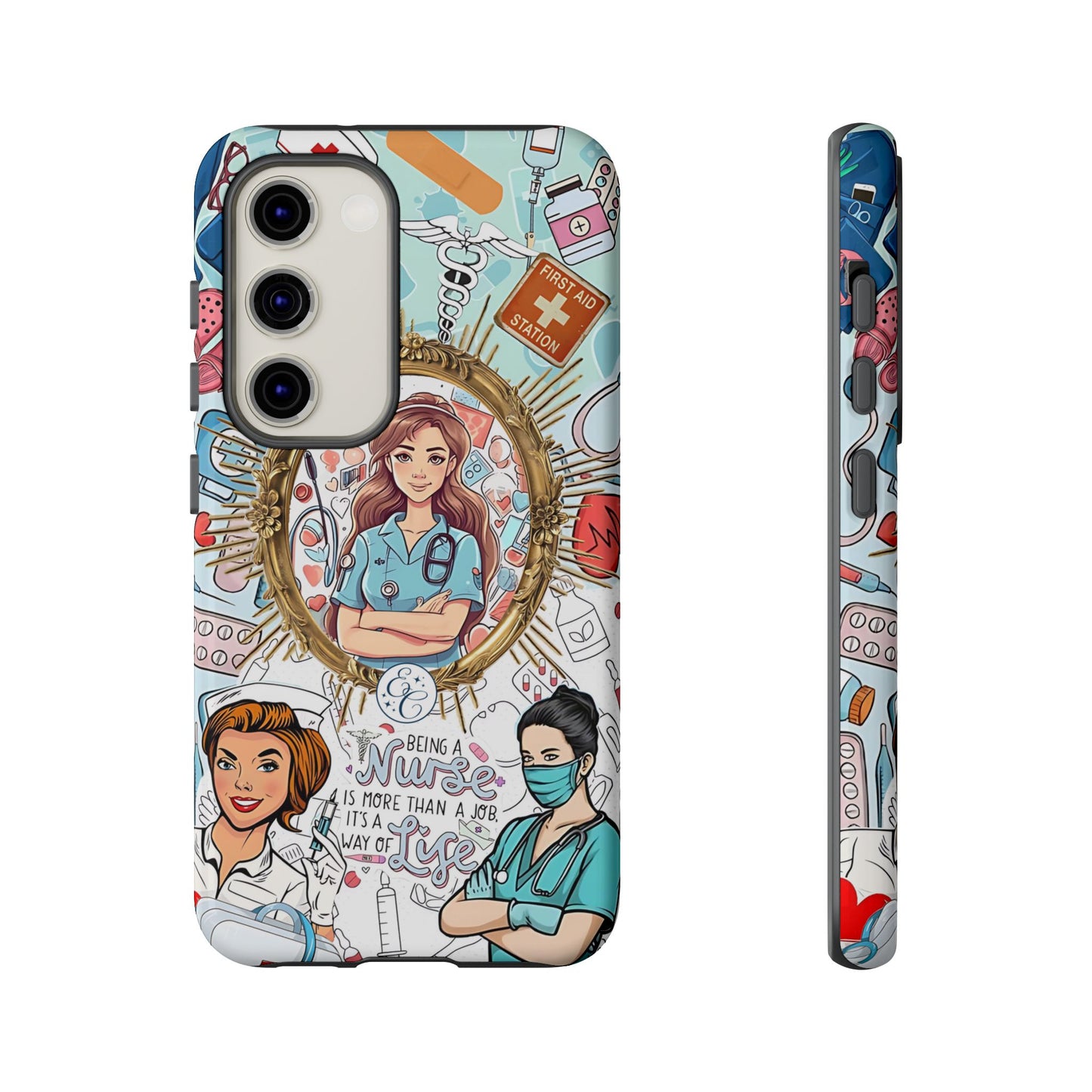 Nurse Art Tough Phone Case