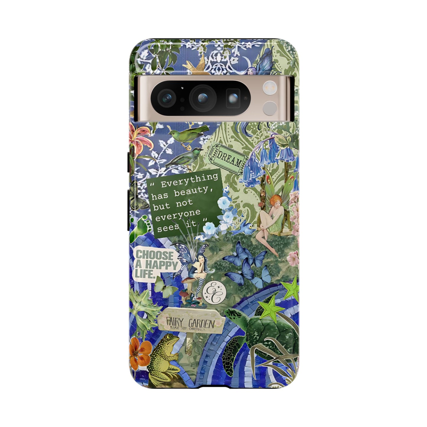 Fairy Garden Collage Tough Phone Case