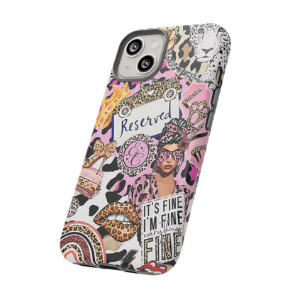 Leopard Wild Glamour Tough Phone Case