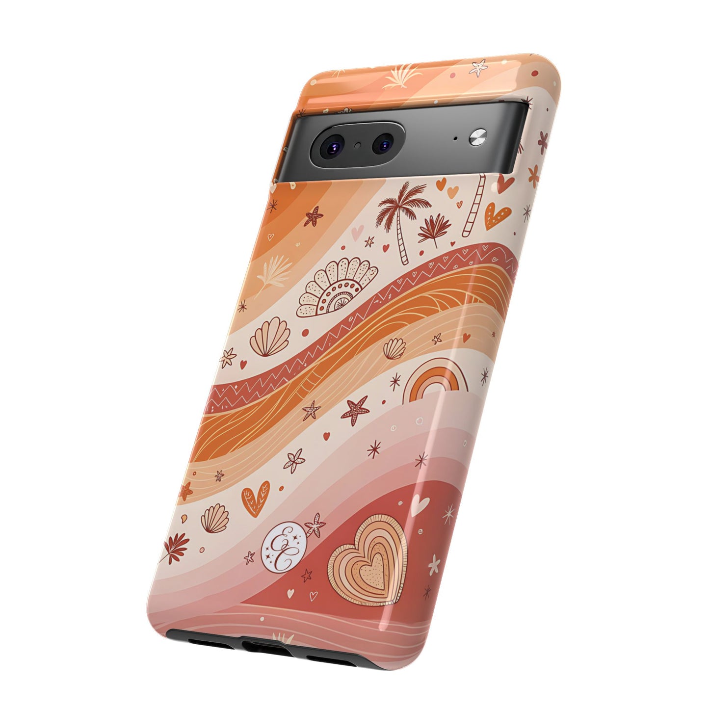 Lesbian Pride Boho Beach Tough Phone Case