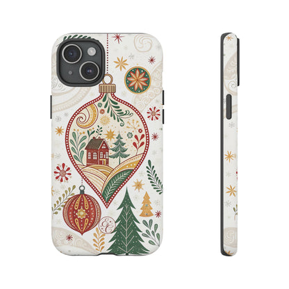 Cozy Christmas Ornament Tough Phone Case
