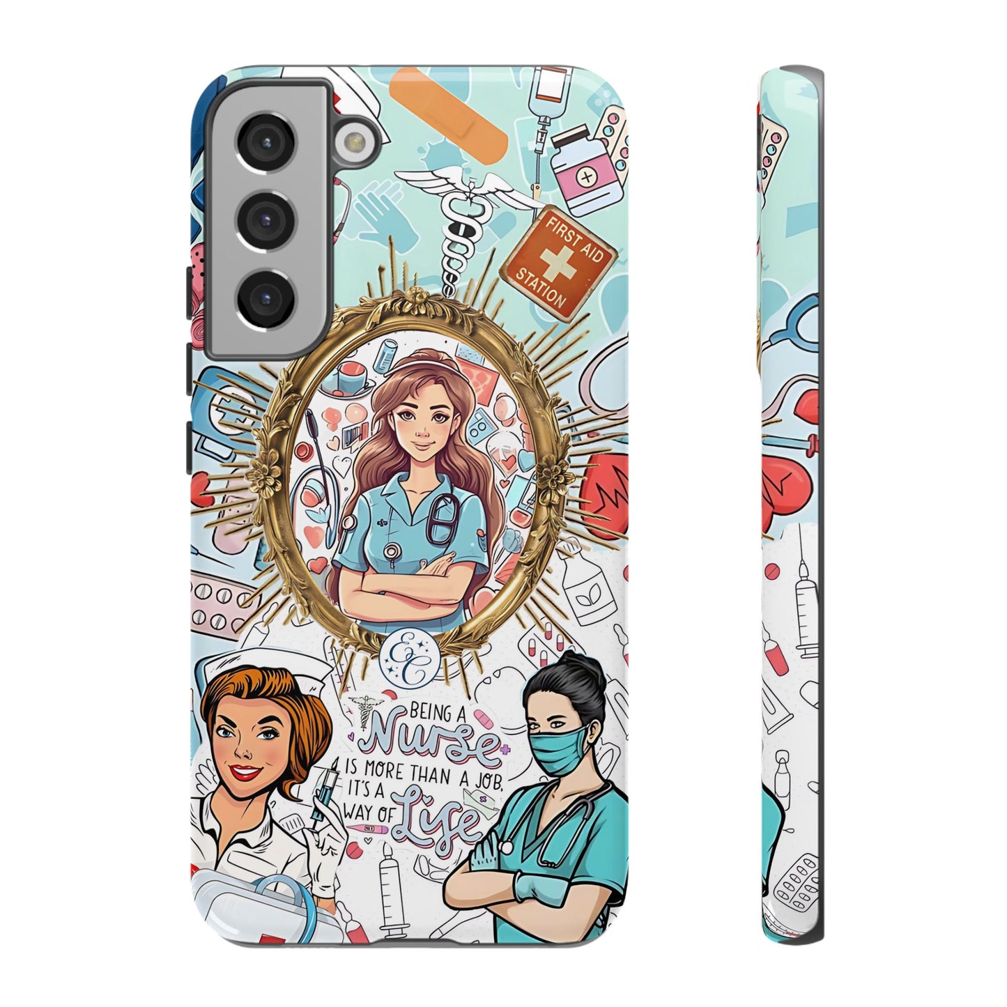 Nurse Art Tough Phone Case