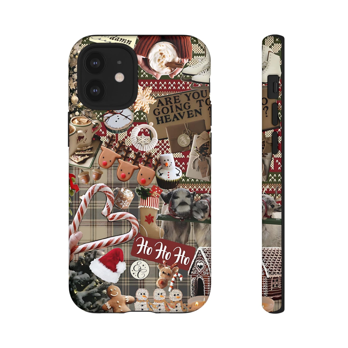 Christmas Festive Collage Tough Phone Case