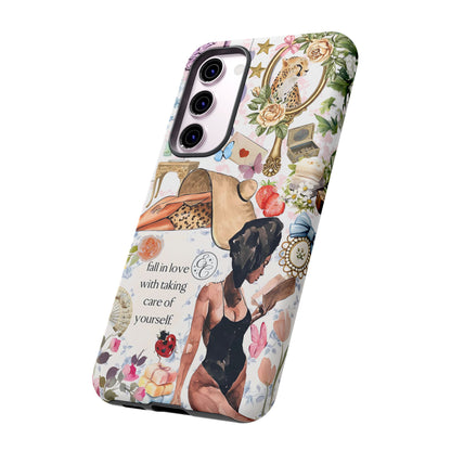 Aesthetic Coquette Collage Tough Phone Case