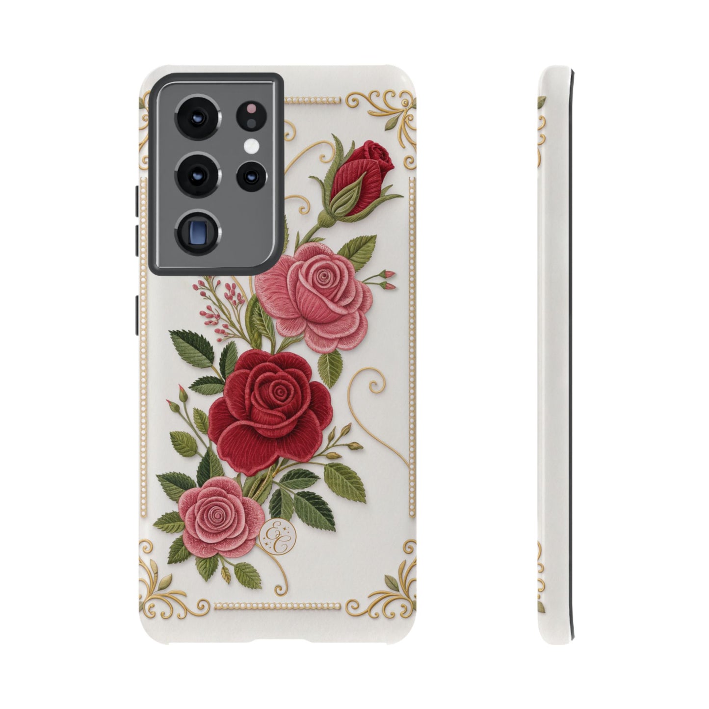 Elegant Rose Garden Tough Phone Case