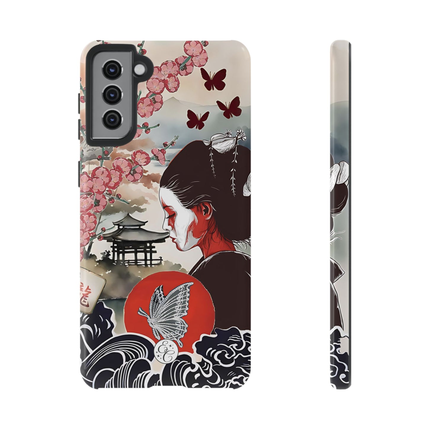 Japanese Geisha Tough Phone Case