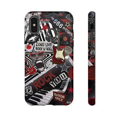 Rock and Roll Collage Tough Phone Case