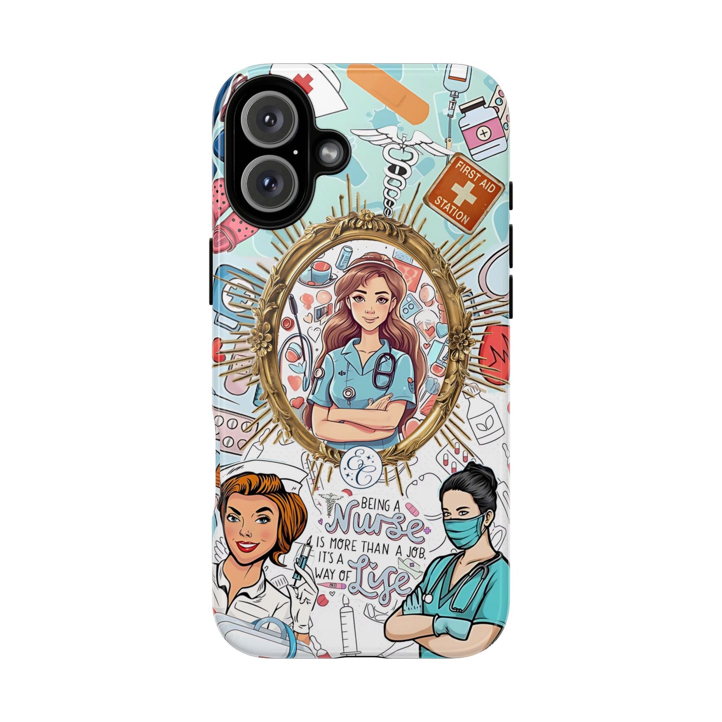 Nurse Art Tough Phone Case