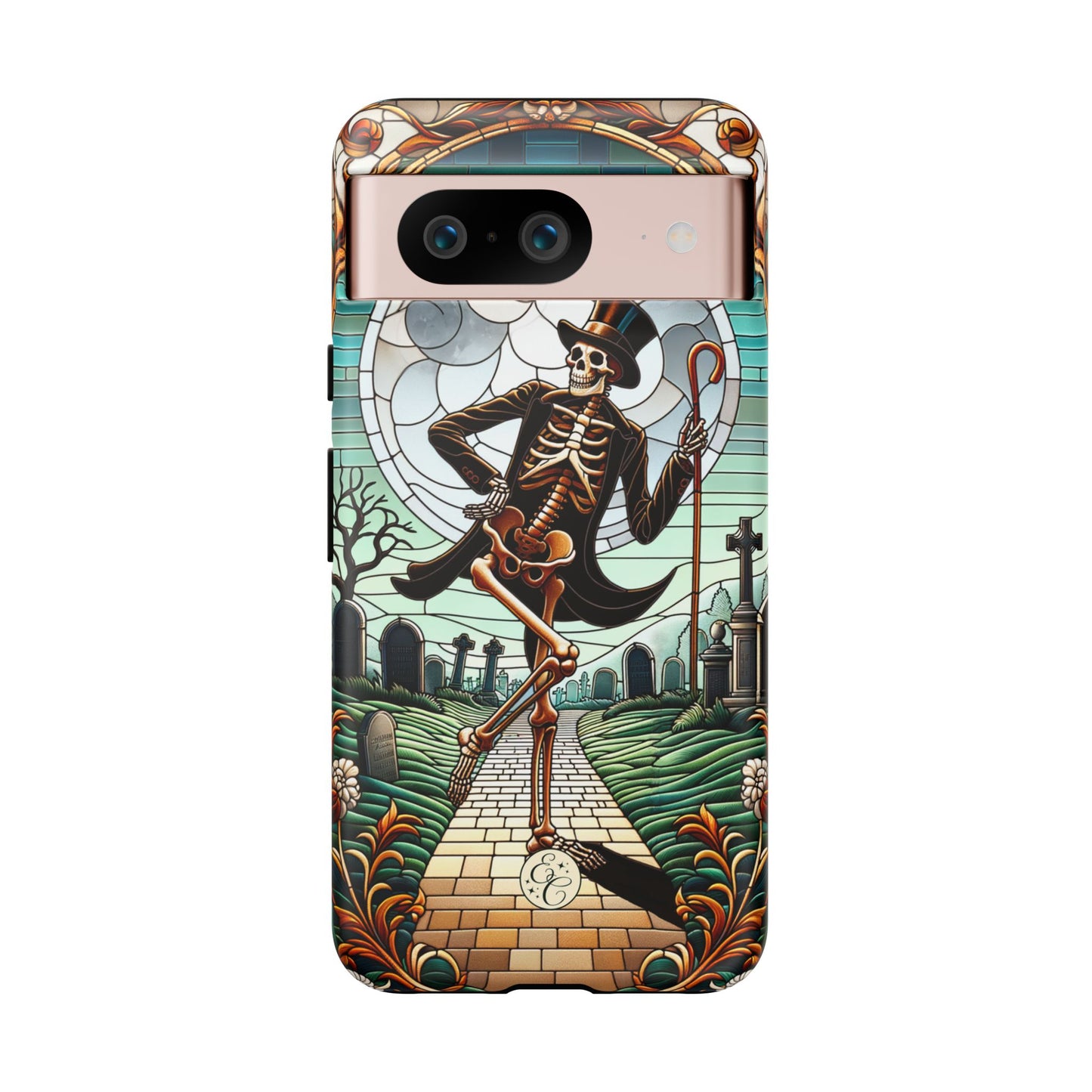 Dancing Skeleton Tough Phone Case