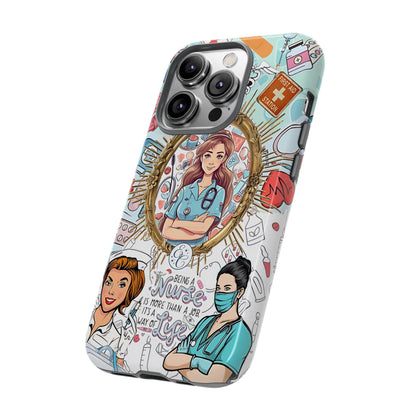 Nurse Art Tough Phone Case