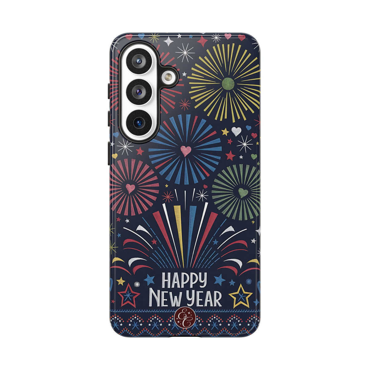 Happy New Year Fireworks Phone Case