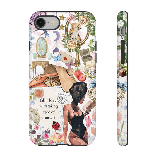 Aesthetic Coquette Collage Tough Phone Case