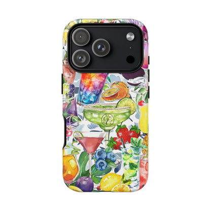 Summer Drinks Tough Phone Case