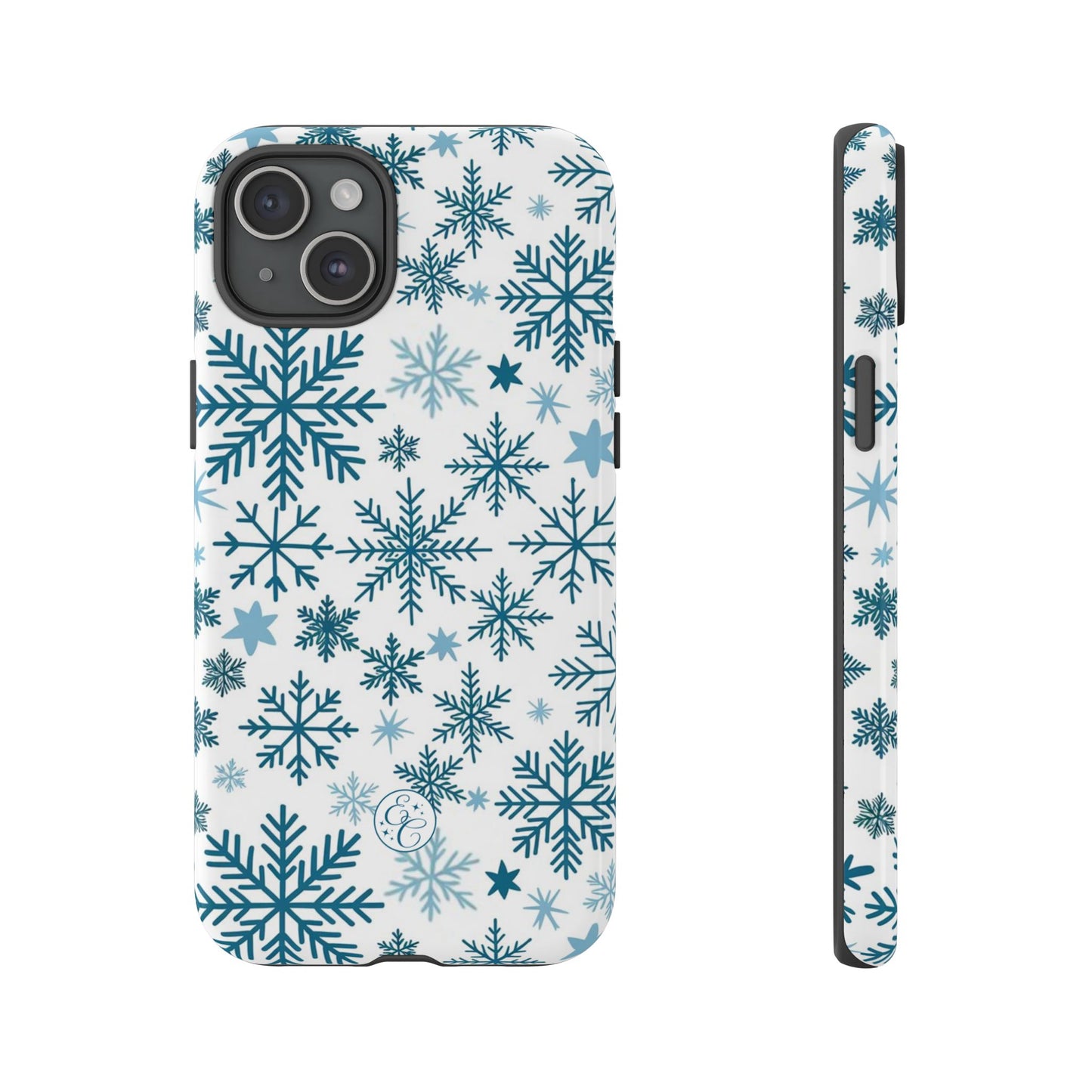 Winter Snowflakes Pattern Tough Phone Case