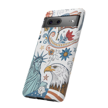 Boho American Pride Tough Phone Case